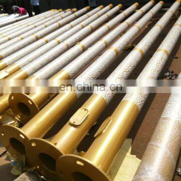 9 Meters Lamp Post Q235 Galvanized Street Light Pole for Light Long Service Life photo-3