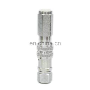 1/4 NPT ISO 16028 Hydraulic Quick Release Flat Face Type Release Connect Coupling Excavator Break Hammer photo-4