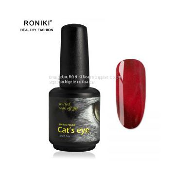 RONIKI Amber Cat Eye Gel Polish,Cat Eye Gel,Led Cat Eye Gel,Cat Eye Gel Wholesaler