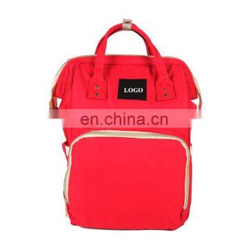 Multifunctional Custom Waterproof Travel Mom Back Pack Nappy Changing Bag Fashion Mummy Diaper Backpack Baby Diaper Bag photo-6