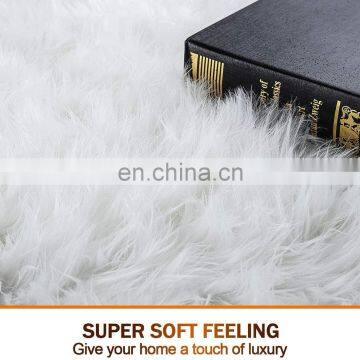 2ft x 3ft Faux Fur Sheepskin Rugs Luxury Fluffy Rug for Bedroom Home Decor Small Shaggy Carpet Alfombras photo-4