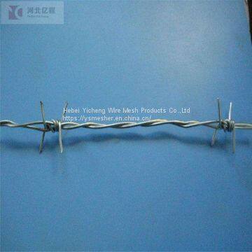 Galvanized or PVC coated Barbed wire Cheap Barbed wire