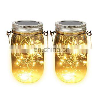 Outdoor Decorative 30LED String Fairy Lights Solar Mason Jar Lights
