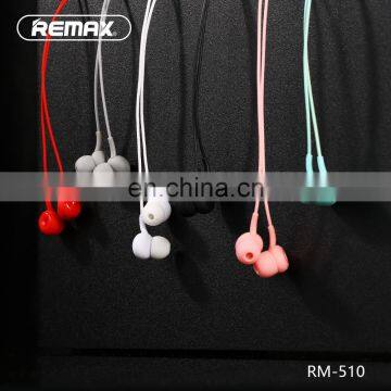 Remax RM-510 Colorful Candy Series Gift Box In-ear Wired Stereo Earphone With Mic