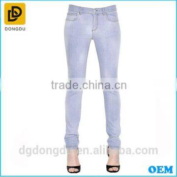 Summer Girls ' Skinny Slim Jeans Long Denim Jeans
