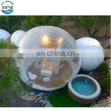 Factory Price Inflatable Bubble Dome Tent, Camping Inflatable Clear Bubble Tent, Clear Inflatable Dome Tent