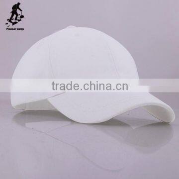 2016 Newest blank custom snapback cap solid white cotton hats without logo