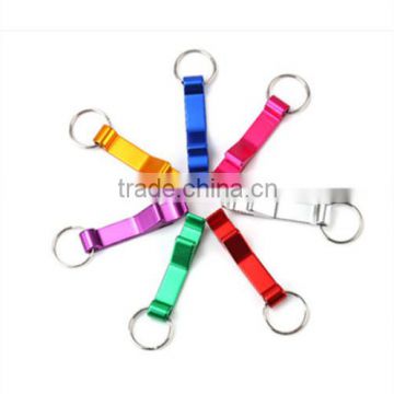 New Key Chain Aluminum Beer Bottle and Can Opener small beverage ring