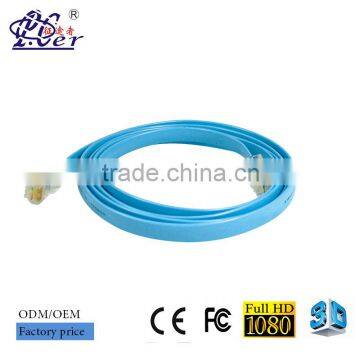 factory price flat Ethernet cable, lan cable