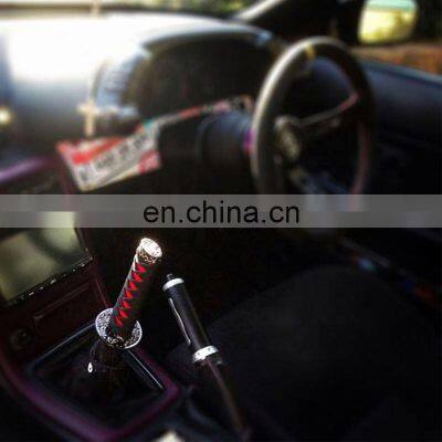 Car Wheel Modified Samurai Sword Sword Handle Car shift knob