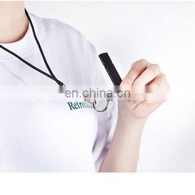 Wholesale Low Price Custom Logo Plastic Whistle Promotion Referee Sports Emergency Survival Safety Whistle photo-3