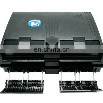 fiber optic terminal box with fiber adapter