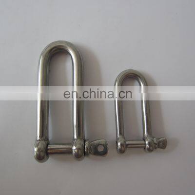 Stainless Steel Straight Dee Shackle Long Type for Marine and Industrial Rigging Aplications photo-2