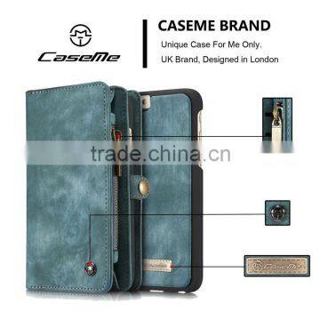 CaseMe China Suppliers Wallet Case With Money Slots, For iPhone Wallet Case, For iPhone 6 Plus Case Flip Wallet Wholesale