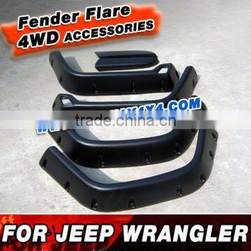 FENDER FLARE FOR JEEP TJ WRANGLER,WHEEL ARCH FOR JEEP 1997-2006