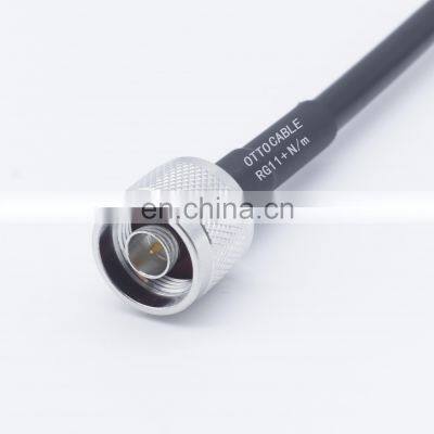 CU/CCS/CCA 75Ohm Low Loss Coaxial Cable rg 11 PE/PVC/LSZH Coaxial Cable photo-4