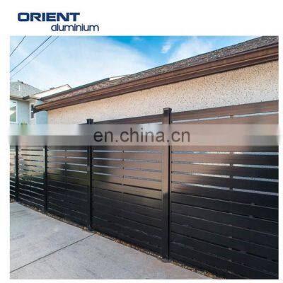 Hot Selling Outdoor Security Louver Aluminum Shutter Privacy Fence photo-4