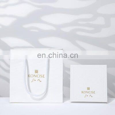 Personalised Jewelry Packaging Box Custom Logo Printed Gift Box Luxury Paper Box and Bag Set photo-3