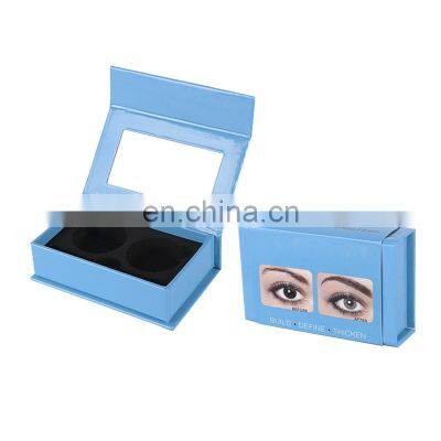 Custom eye contact lenses remover tool paper packaging box makeup eye color lens gift box