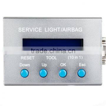 10 in 1 Oil Service Light/Airbag Reset Tool for BMW, Citroen, Mercedes, VW/AUDI, Volvo