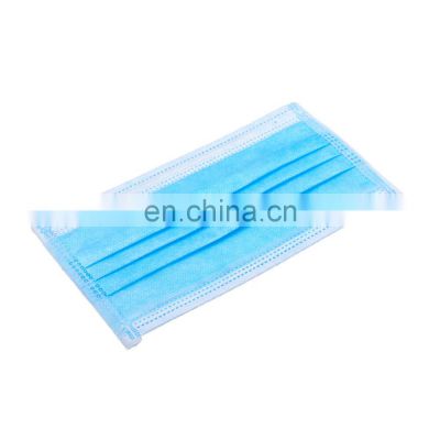 Good Quality Nonwoven Eco-friendly Non-woven Medical Mask 3 ply For Adult