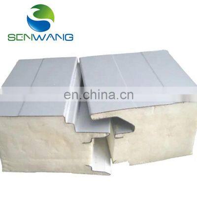 Private custom Polyurethane Buildings Easy Installation PU Sandwich Panel for Cold Room