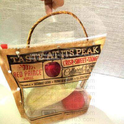 Zipper Pocket, Vegetable Pack, UV Coating Print Doypack, Food Packaging, Fruit Slider Ziplock Storage Pack photo-3