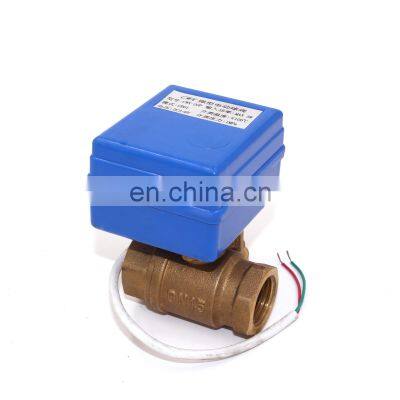 12 volt ball valve CWX-20P-1.0B DC3.6-6V DC5V DC12V DN15 DN20 electric solar irrigation mini valve