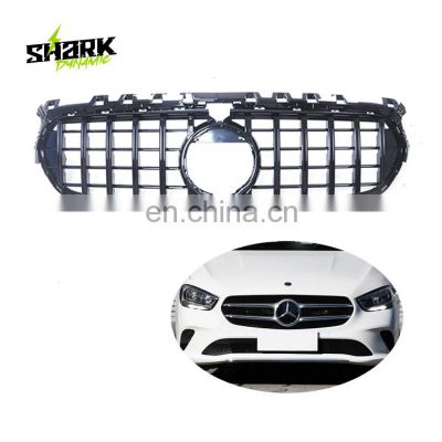 Car Front Grille For MERCEDES BENZ B CLASS W247 2020+ GT Style Mesh Grille