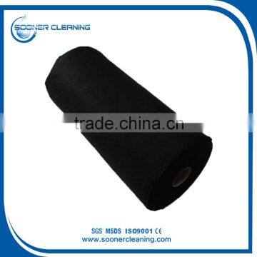 [soonerclean] Easy Using Nonwoven Spunlaced Black Color Beauty Salon Towel Material