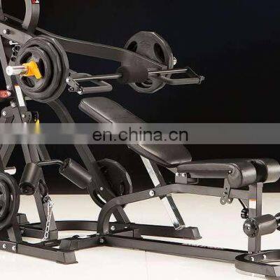 Squat Rack Bench Press Rack Barbell Set Household Male Multi Functional Weight Lifting Bed Free Frame Gantry Integrated Bracket photo-2