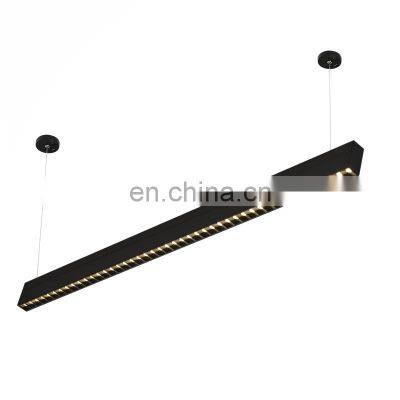 HUAYI Factory Wholesales Suspended Trimless Linear Light Shapes Led Linear Light 1200mm 1500mm 4ft 8ft Led Shop Light Fixtures