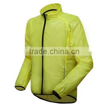 Hi vis reflective running jacket