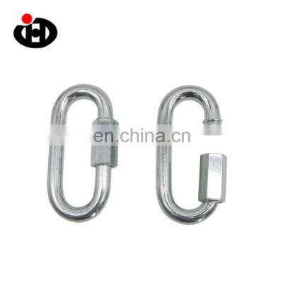 JingHong New Design Outdoor Climbing Zinc Plated Quick Link Hook