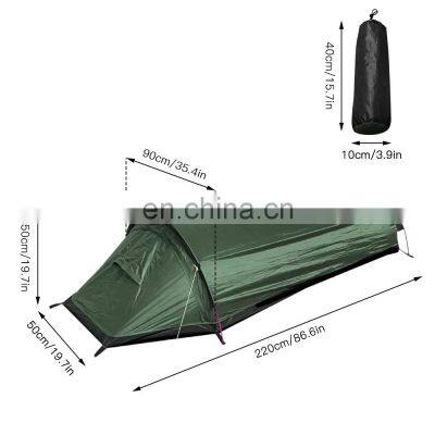 Ultralight High Quality Outdoor Single Person Camping Hiking Tent Waterproof Outdoor Tent