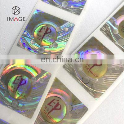 Roll Form Anti-counterfeiting Warranty 3d Hologram Sticker, Hologram Sticker Maker photo-4