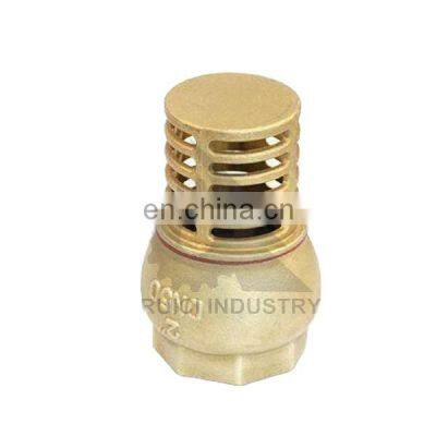 400Mm Non-Return Dn80 Brass Flange Water Pump With Strainer Foot Valve