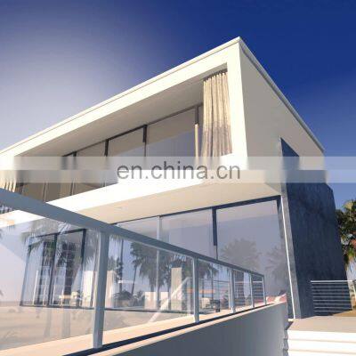 Non-Rust Anti-Hurricane Glass Railing With Luxury Design Style photo-3