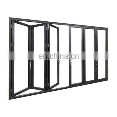 AS2047 Standard Commercial Powder Coating Glass Multi Bi Fold Door