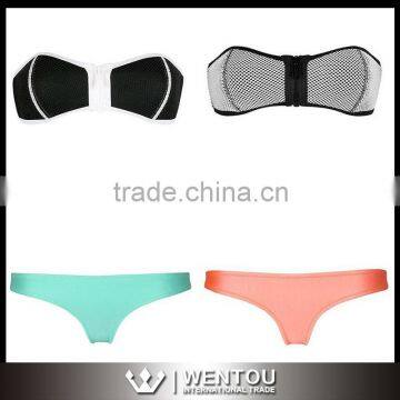 2016 Sexy Women's Bra Bathing Push-Up Nets Bikini