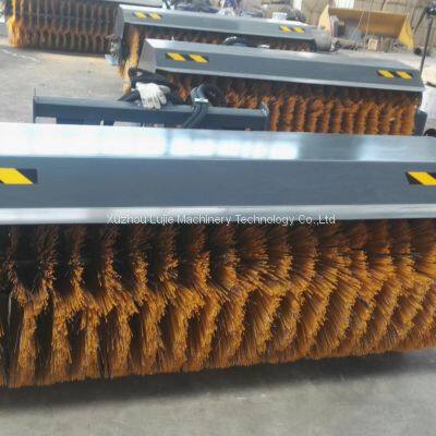 Hydraulic Broom Skid Steer Loader Power Sweeper Brush