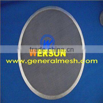 Stainless Steel Mesh Disc Edge Wrapped With Metal - photo-6