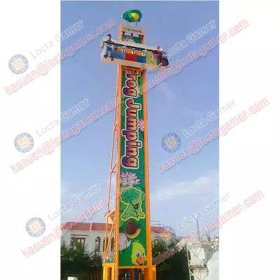 Guangdong Zhongshan Tai Le Play Children's Jumper Mini Frog Jump Stimulation Play Equipment Safety Lifting Tower photo-3