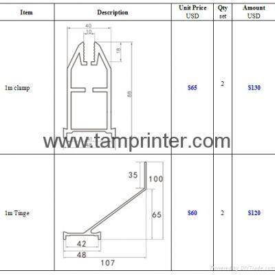 Professional Custom Aluminum General Screen Printer photo-3