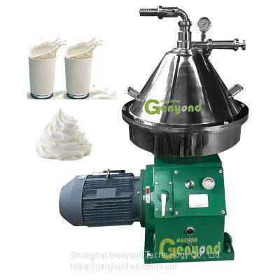 Stainless Steel Milk Skimmer / Milk Cream Separator Machine / Centrifugal Skimmed Milk Making Machine