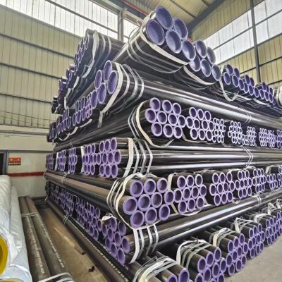 ASTM A 106 Black Carbon Seamless Steel Pipe for High-Temperature Service