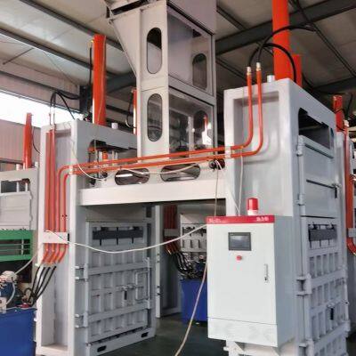 SBT-50T Double Working Unit Waste Recycled Fiber Hydraulic Bale Machine photo-3