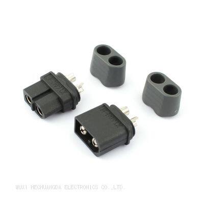 Amass XT60H-F/M battery connector black nickel plated high current XT60H connector