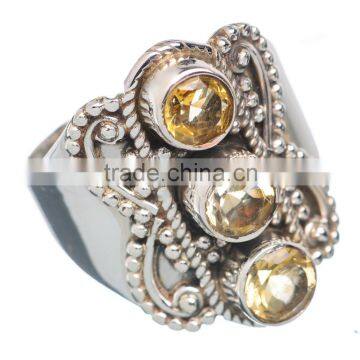 CITRINE RING ,925 sterling silver jewelry wholesale,WHOLESALE SILVER JEWELRY,SILVER EXPORTER,SILVER JEWELRY FROM INDIA