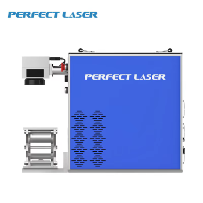 Perfect Laser Desktop Small 20w 30w 50w Metal Plate Working Table Aluminum Stainless Steel Carbon Fiber Laser Marking Machine